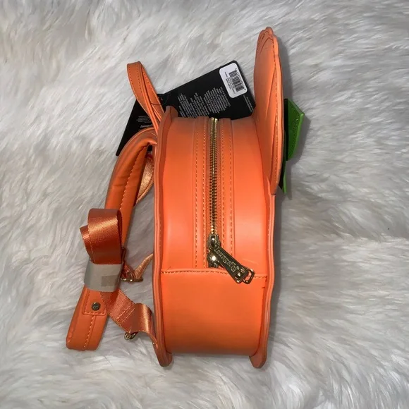 Loungefly Disney Minnie Mouse Pumpkin Backpack - Picture 4 of 5